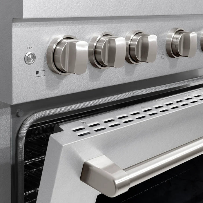 ZLINE 36" Paramount Gas Range DuoPro™ Cooktop, Convection Gas Oven PSGRS-3609K