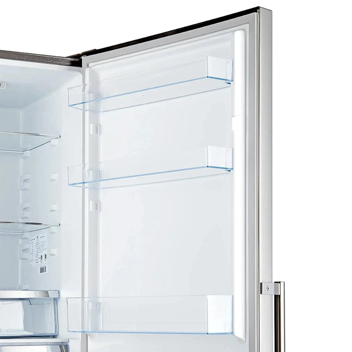 Forno Guardia 46.8"Side-by-Side Bottom Freezer Refrigerator in Stainless Steel FFFFD1778-4809K