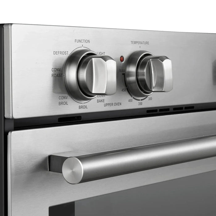 Forno Vomero 30-Inch Double Wall Oven in Stainless Steel, FBOEL1324-3009K