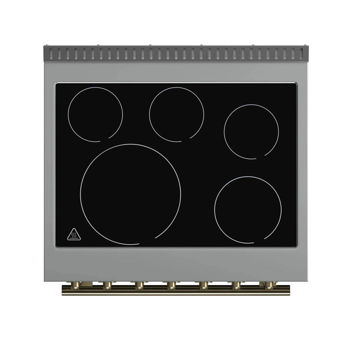 FORNO Paolo 30" Electric Range FFSEL6011-30BLK09K