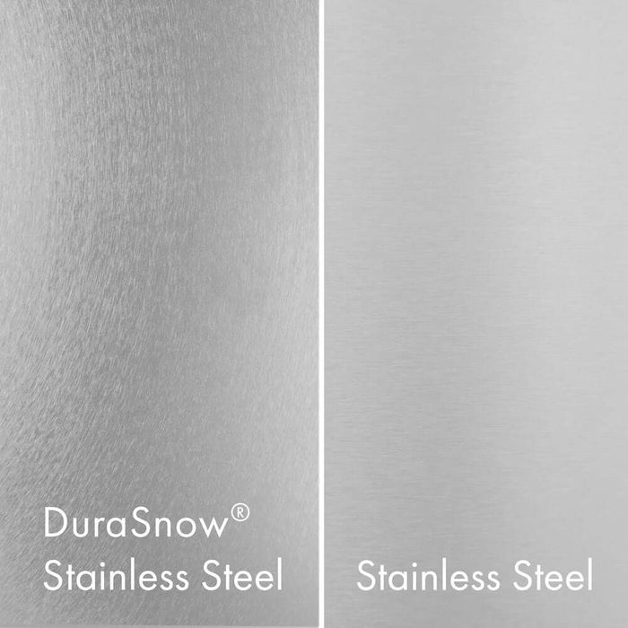 ZLINE 30" Dual Fuel Range, Gas Cooktop, Electric Convection Oven DuraSnow® Stainless Steel, Gold CDRSZ-30-G09K