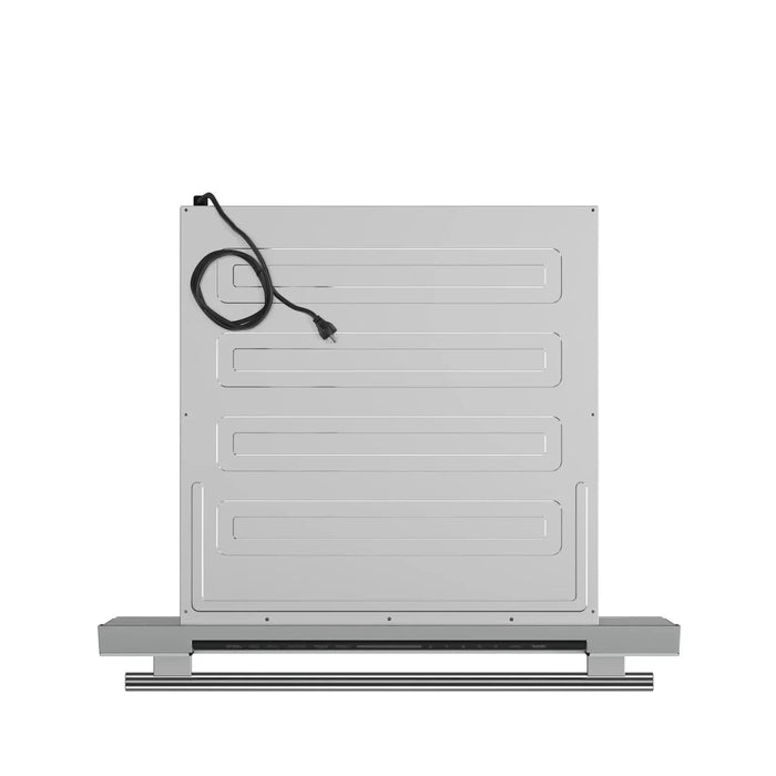 Forno 30" Microwave Drawer White with Antique Brass, FMWDR3000-30WHT09K