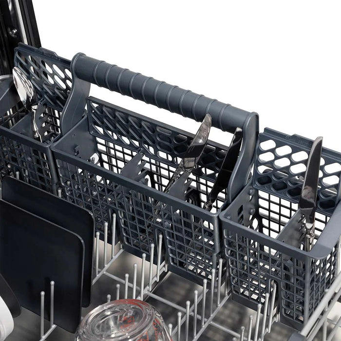 ZLINE Autograph 24" Dishwasher, White Door, Bronze DWMTZ-WM-24-CB09K