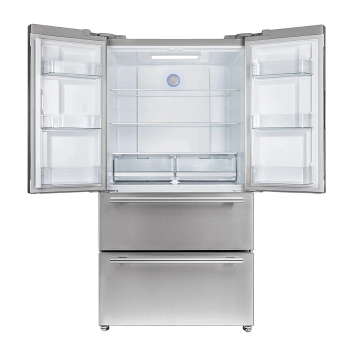 Forno Appliance Package - 36" Dual Fuel Range, Dishwasher, 36" Refrigerator FBDL-004-02CAUS09K
