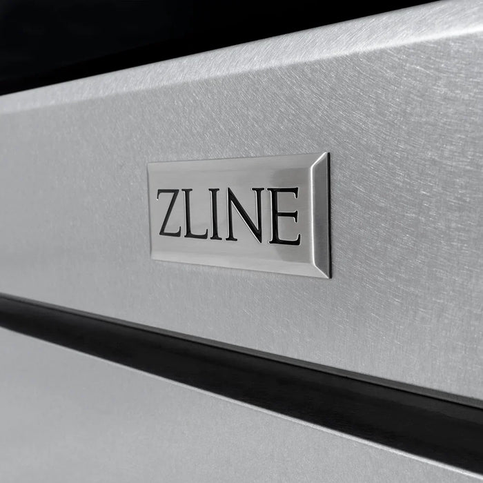 ZLINE 36" Paramount Dual Fuel Range DuoPro™ Cooktop, Electric Convection Oven PSDRS-BLM-3609K