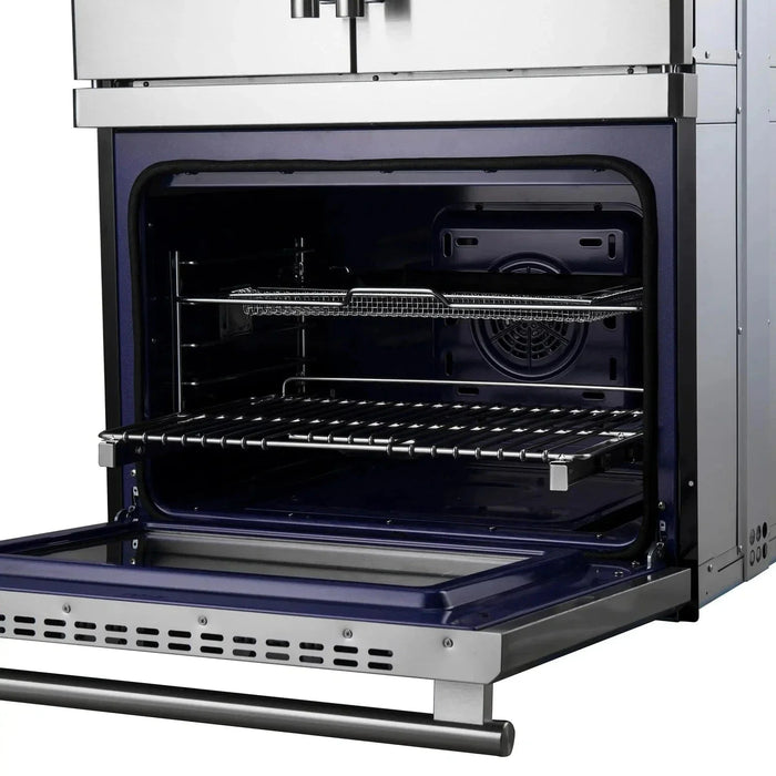 Forno Gallico 30" Electric French Door Double Oven, FBOEL1388-3009K