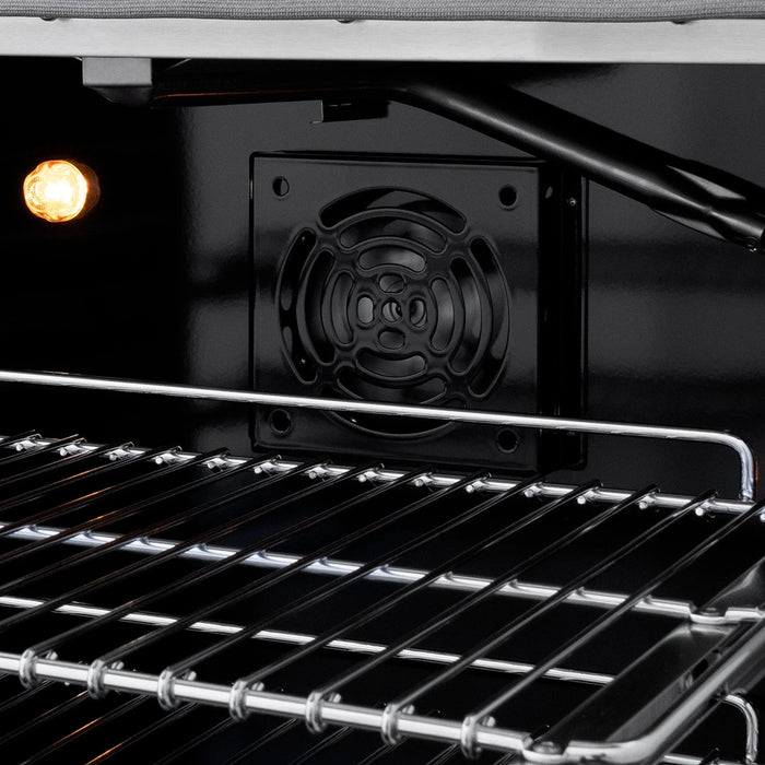 ZLINE 48"Paramount Dual Fuel Range Stainless Steel, White Matte, SDR-WM-4809K