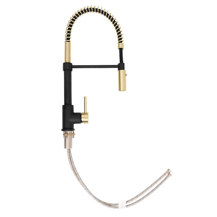 ZLINE Autograph Edition Sierra Pull Down Spring Single Handle Kitchen Faucet, SRA-KF-Z09K