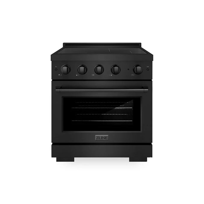 ZLINE Paramount Induction Range, Cooktop, Electric Convection Oven SINRB09K
