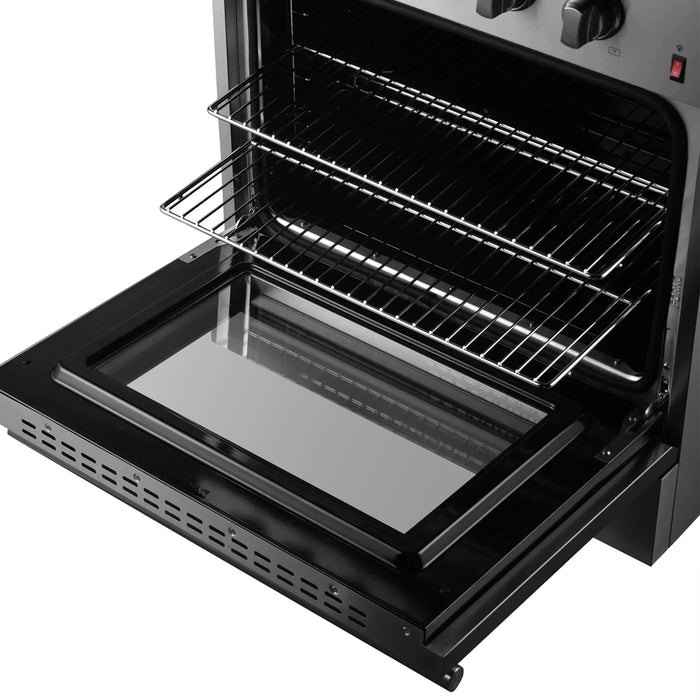 FORNO Marco 30" Dual Fuel Range FFSGS6197-3009K