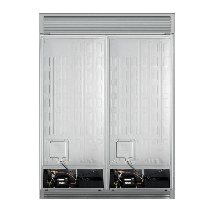 FORNO Maderno 60" Convertible Refrigerator FFFFD1722-60SG-WHT09K