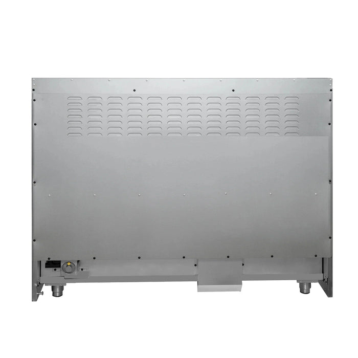 FORNO Galiano 48" Gas on Gas Range FFSGS6244-48WHT09K
