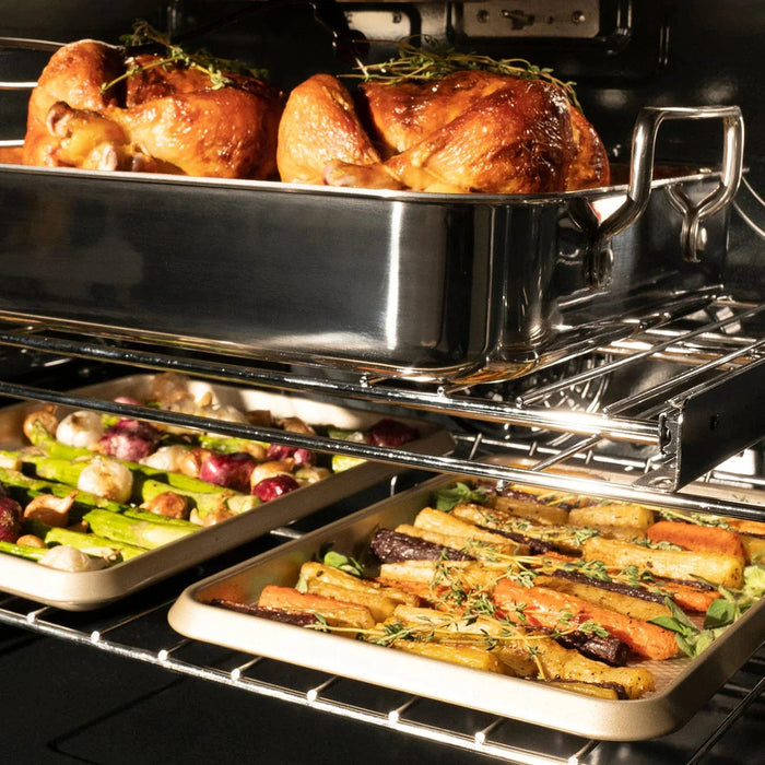 ZLINE 30 "Professional True Convection Single Wall Oven, Air Fry, Self Clean, Black Stainless Steel, WASB-3009K
