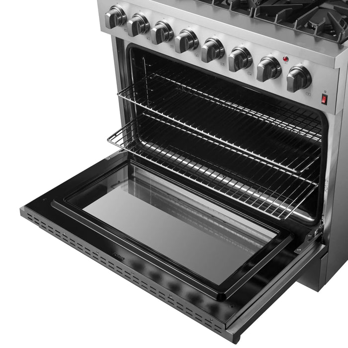 FORNO Marco 36" Dual Fuel Range FFSGS6197-3609K