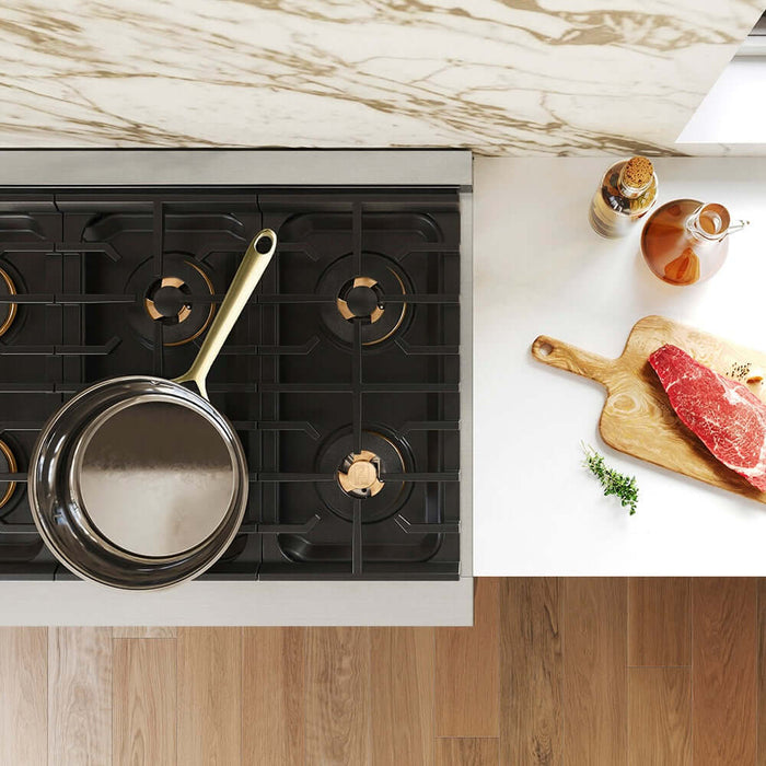 ZLINE 48" Paramount Dual Fuel Range DuoPro™ Cooktop, Dual Ovens PSDR-WM-4809K