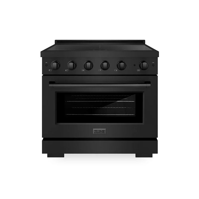 ZLINE Paramount Induction Range, Cooktop, Electric Convection Oven SINRB09K