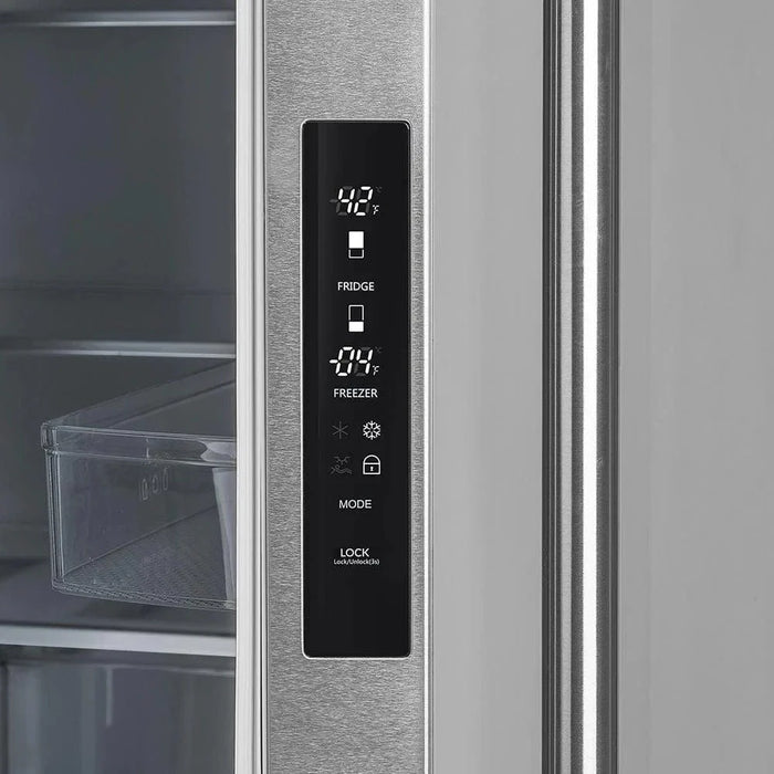 FORNO 2-Piece Appliance Package- 30" Gas Range, 36" French Door Refrigerator Stainless Steel FBDL-020-02-US09K