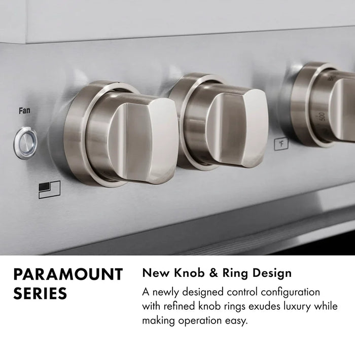 ZLINE 30" Paramount Gas Range DuoPro™ Cooktop, Convection Gas Oven PSGR3009K