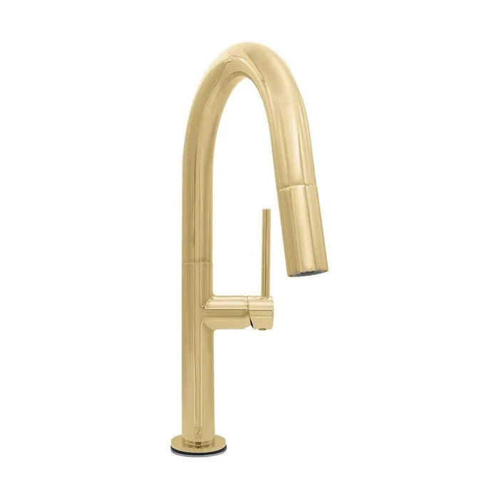 ZLINE Voltaire Kitchen Faucet, Polished Gold, VLT-KF-PG09K