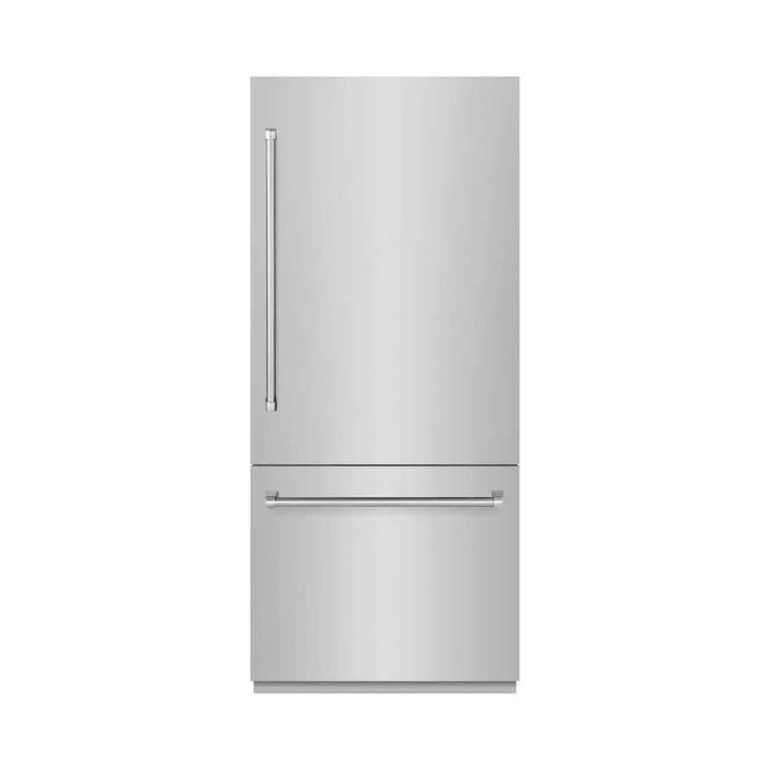 ZLINE 36" Built-In Bottom Freezer Refrigerator,Water Dispenser, Ice Maker, RBIT-304-3609K