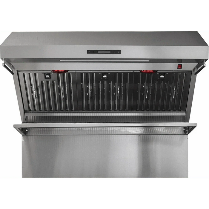 Forno Savona - 48" Wall Mount Range Hood & Back Splash FRHWM5029-4809K