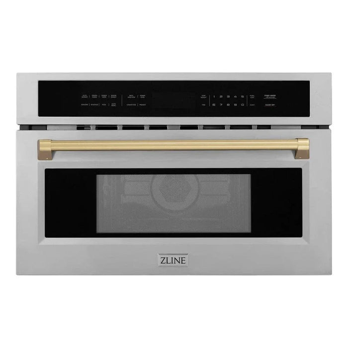 ZLINE 30” Convection Microwave, Stainless Steel, Bronze MWOZ-30-CB09K