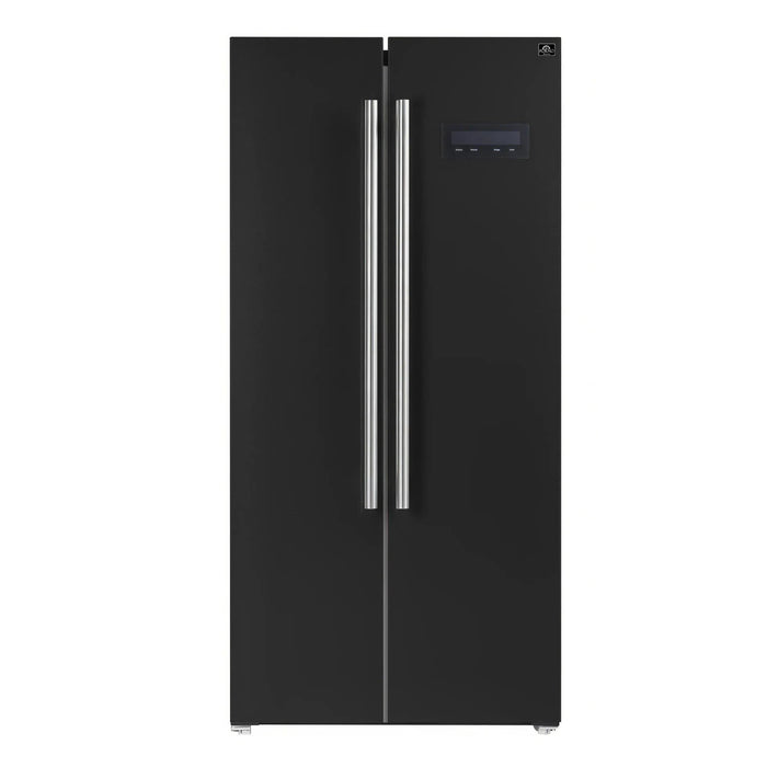 FORNO Espresso Salerno 33" Refrigerator FFRBI1805-33BLK09K