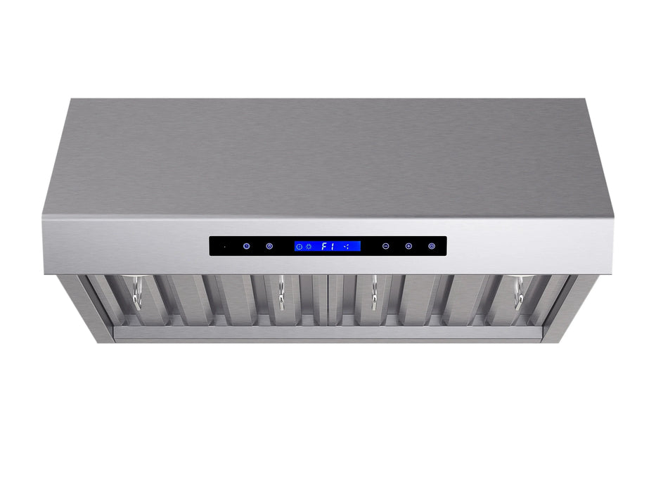 Forno 30'' 500 CFM Wall Mount Range Hood Stainless Steel, FRHWM5030-3009K