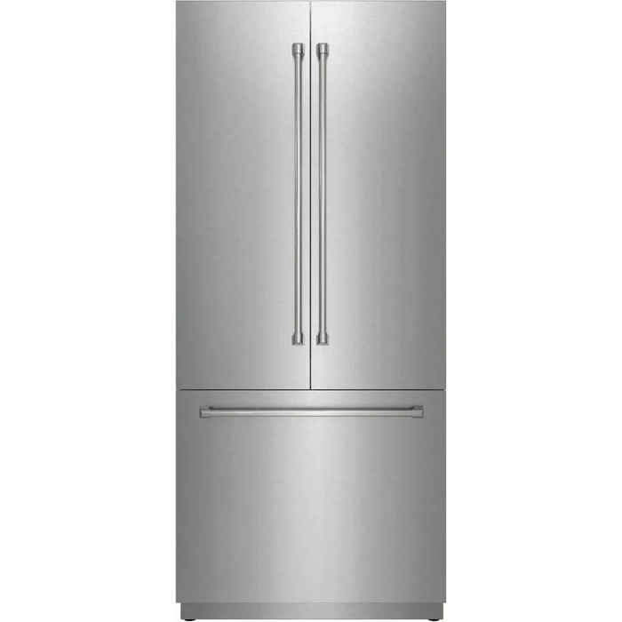THOR Kitchen X-Series 36" French Door Panel Ready Built-In Refrigerator XRF3619BFP-SS09K