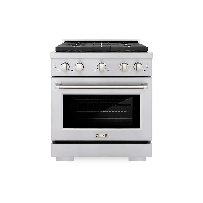 ZLINE 30" Paramount Gas Range DuoPro™ Cooktop, Convection Gas Oven PSGRS-3009K