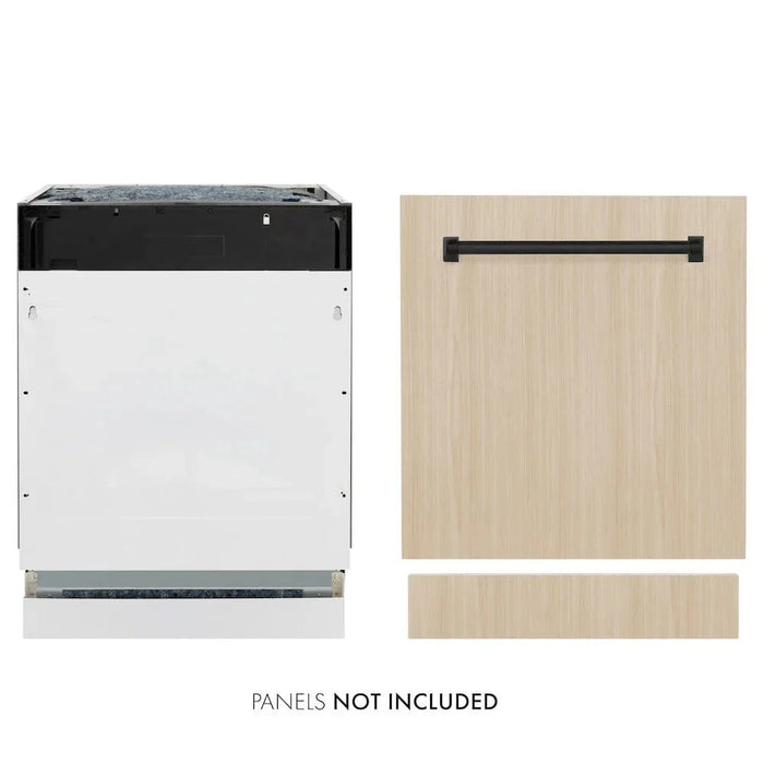 ZLINE Autograph 24" Dishwasher Stainless, Matte Black DWVZ-24-MB09K