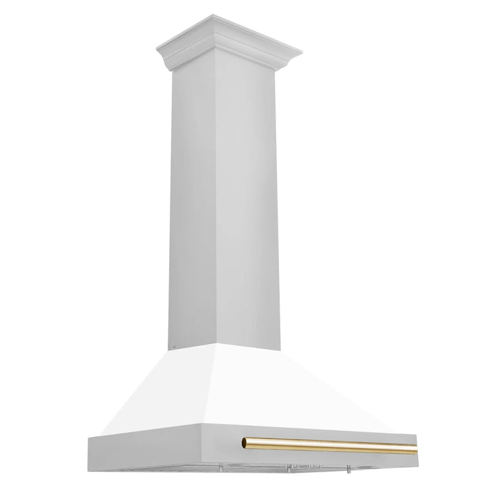 ZLINE 30" Autograph Stainless Wall Range Hood KB4STZ-WM30-G09K