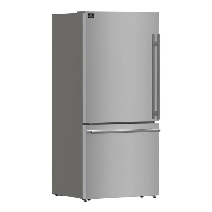 FORNO Espresso Milano 31" Left Swing Refrigerator FFFFD1786-31S09K