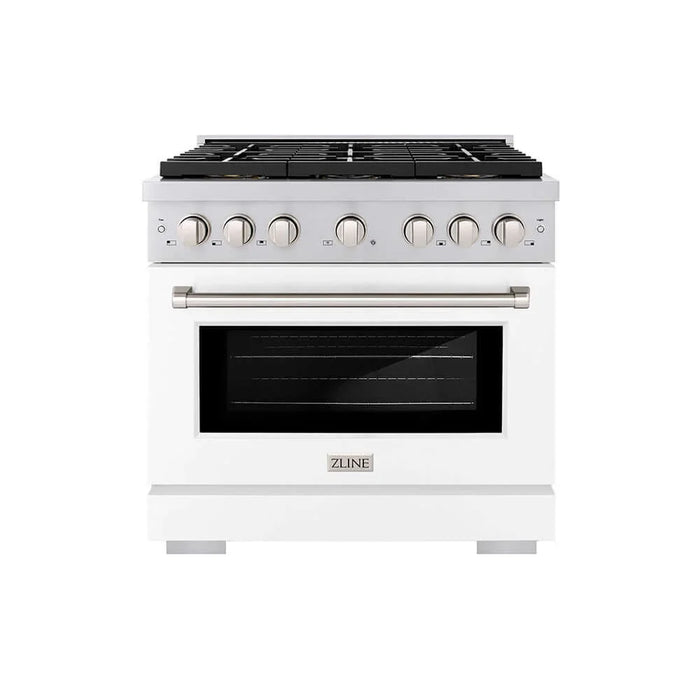 ZLINE 36" Paramount Gas Range DuoPro™ Cooktop, Convection Gas Oven PSGR-WM-3609K