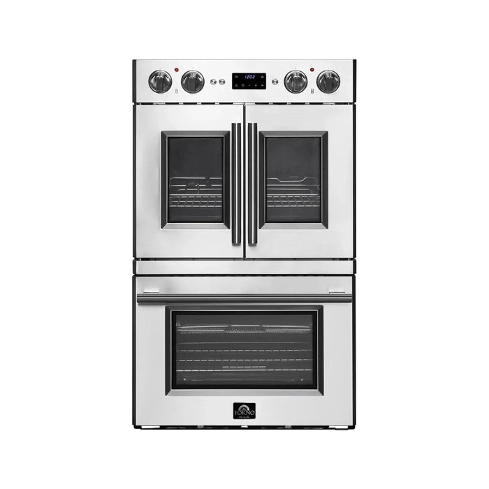 Forno Gallico 30" Electric French Door Double Oven, FBOEL1388-3009K
