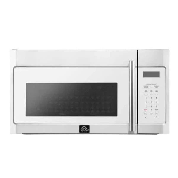 FORNO Fornace 30" Over The Range Microwave White FOTR3038-30WHT09K
