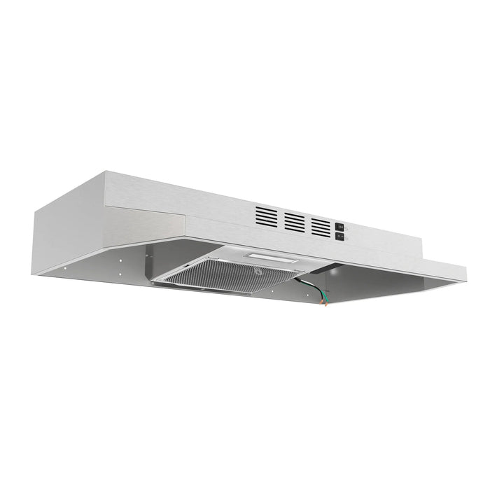Forno 30" 200 CFM Compact Under Cabinet Stainless Steel, FRHUC5200-3009K