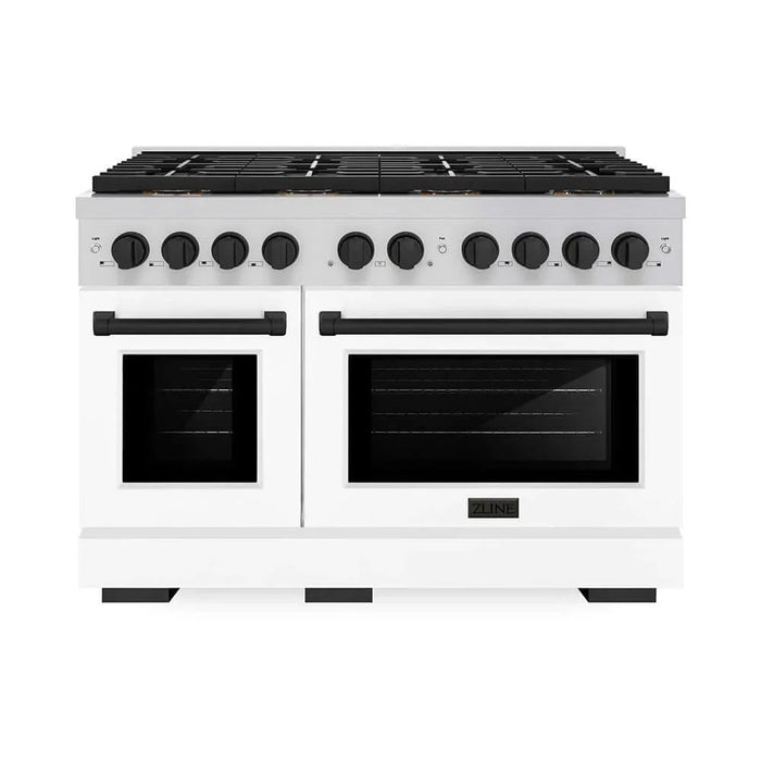 ZLINE 48" Paramount Dual Fuel Range DuoPro™ Cooktop, Dual Ovens PSDRZ-WM-48-MB09K