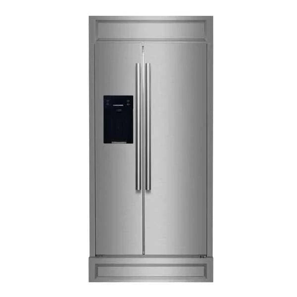 FORNO Salerno 40" Side-by-Side Built-In Refrigerator FFRBI1844-40MG09K