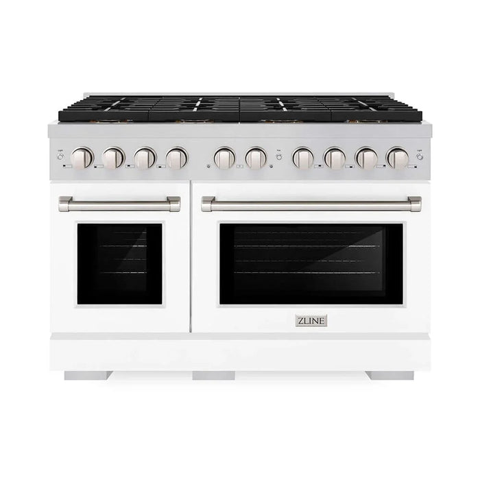 ZLINE 48" Paramount Dual Fuel Range DuoPro™ Cooktop, Dual Ovens PSDR-WM-4809K