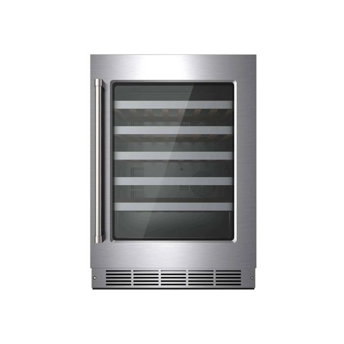 THOR Kitchen 24" Wine Cooler 46 Bottle Single Zone TWC24US09K