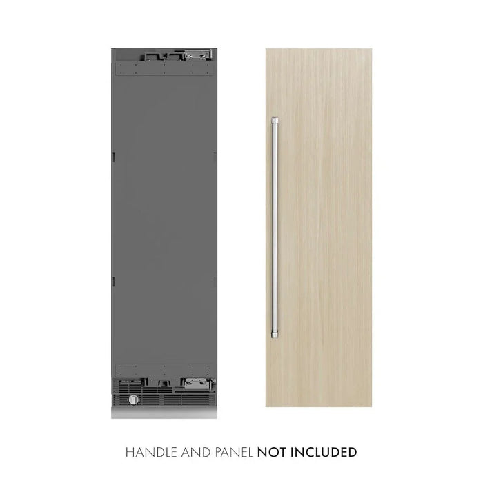 ZLINE 24" Panel Ready Column Refrigerator, Graphite Gray Interior RBCRV-2409K