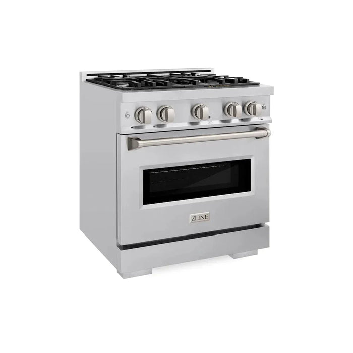 ZLINE 30"Classic Gas Range, Convection Gas Oven, Stainless Steel, CGR3009K
