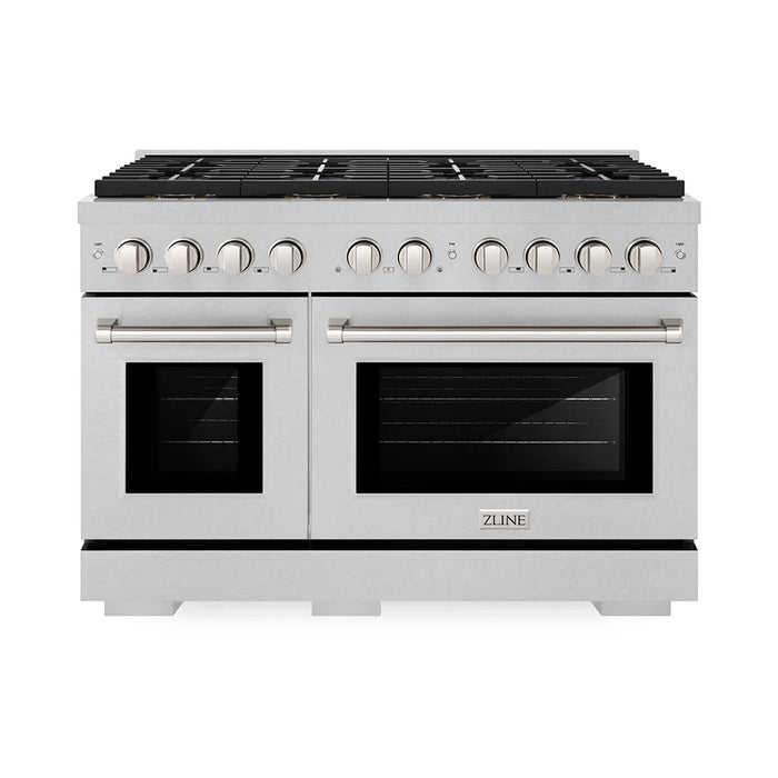 ZLINE 48" Paramount Dual Fuel Range DuoPro™ Cooktop, Dual Ovens PSDRS-4809K