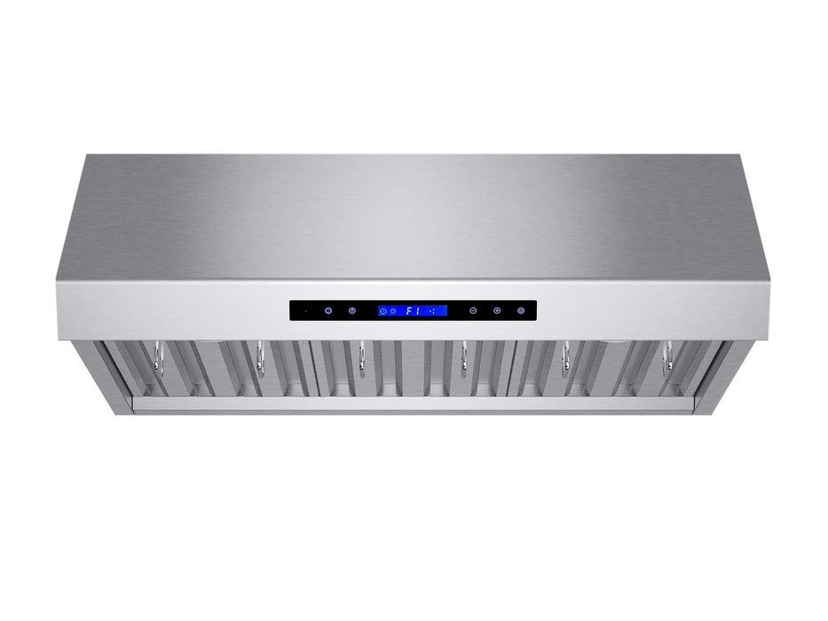 Forno 36'' 500 CFM Wall Mount Range Hood Stainless Steel, FRHWM5030-3609K