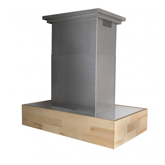 ZLINE 42" Remote Blower Wooden Island Range Hood, 681iM-RS-42-400 - Farmhouse Kitchen and Bath