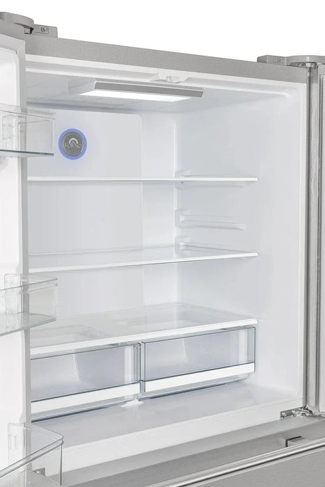 FORNO 2-Piece Appliance Package- 30" Gas Range, 36" French Door Refrigerator Stainless Steel FBDL-020-02-US09K