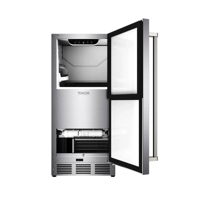 THOR Kitchen 15" Indoor/Outdoor Ice Maker TIM151109K