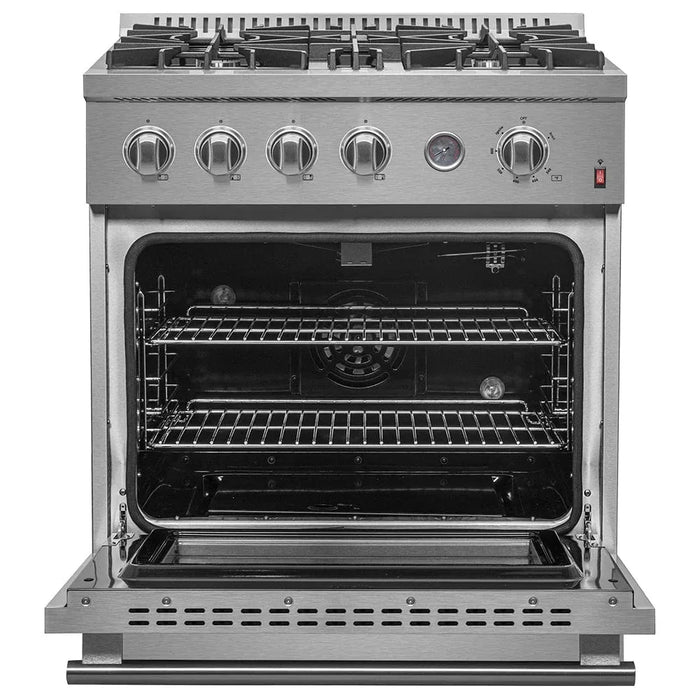 FORNO Marco 30" Gas on Gas Range FFSGS6277-3009K