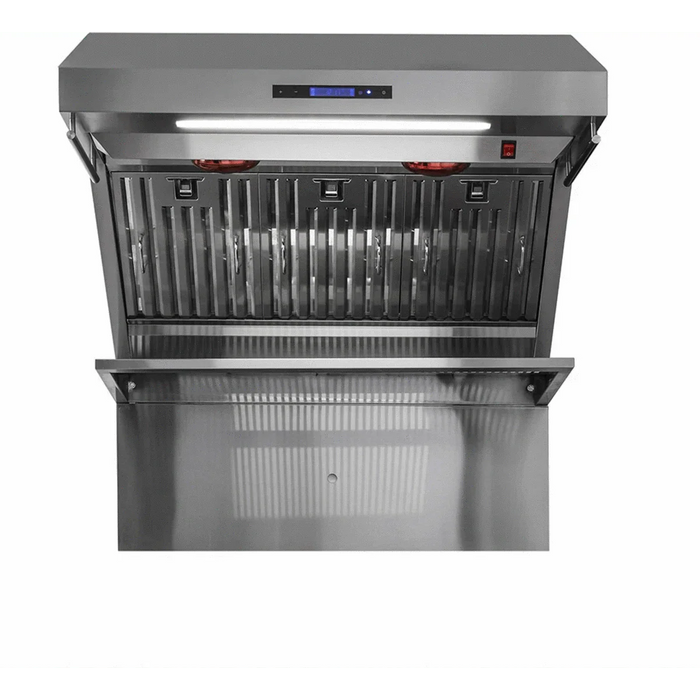 Forno Savona - 36" Wall Mount Range Hood & Back Splash FRHWM5029-3609K